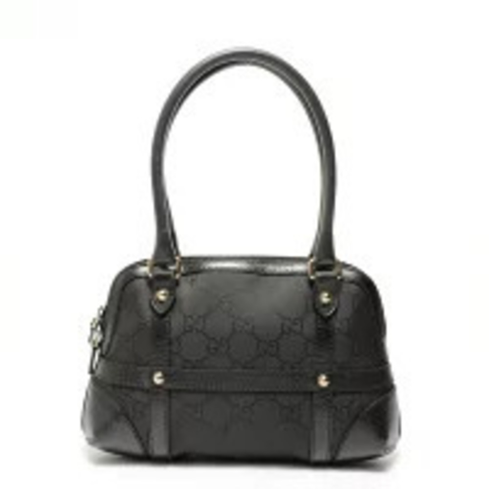 Gucci Interlocking GG Shoulder Bag Black